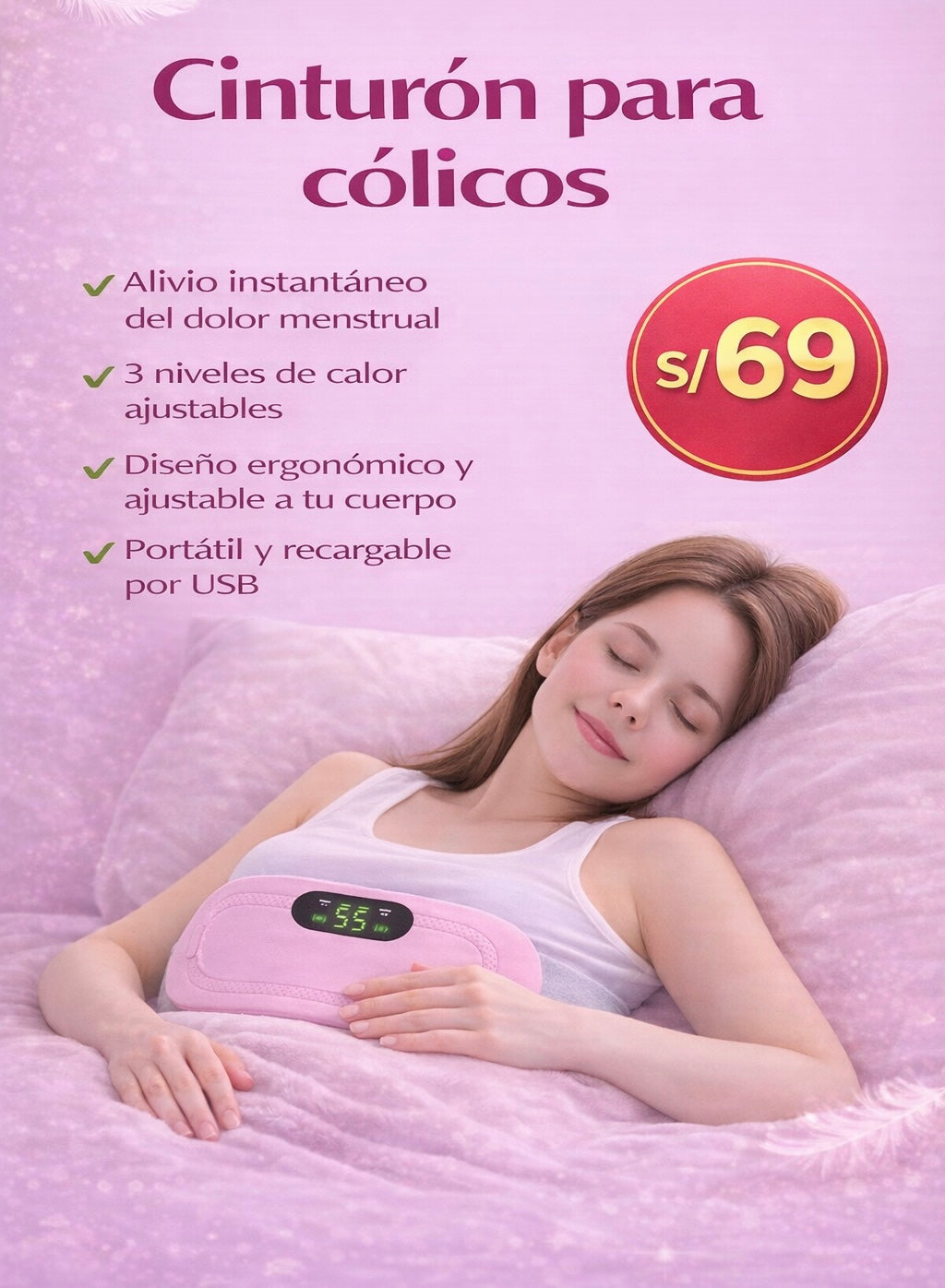 CINTURON PARA COLICOS