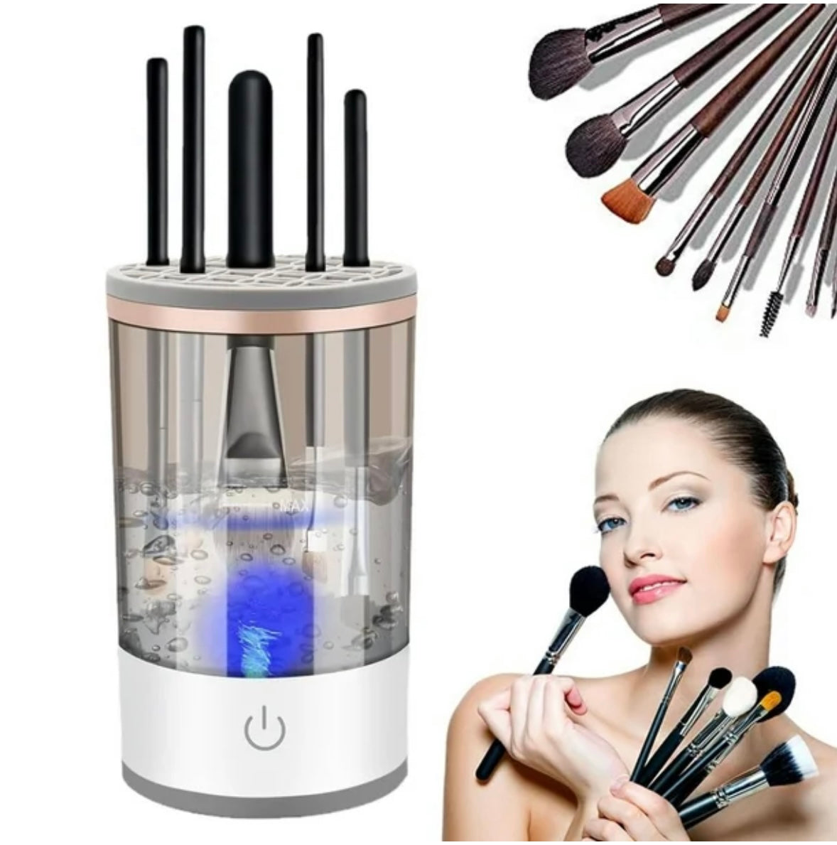 Limpiador de brochas electrico