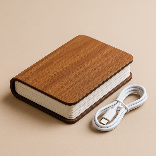 📖✨ LÁMPARA LED LIBRO