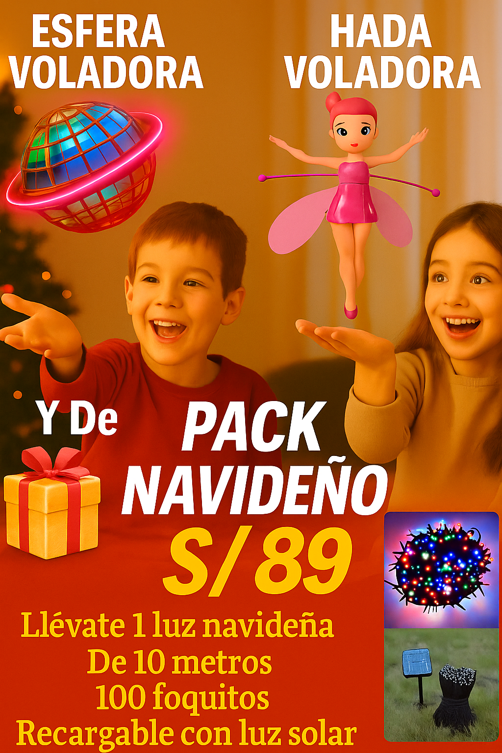 Pack Duo Volador: Flynova Pro +  hada  Voladora