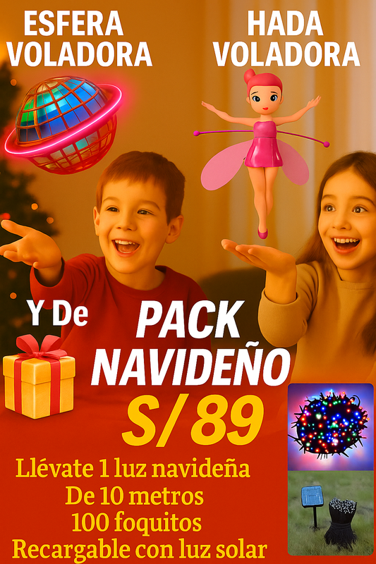 Pack Duo Volador: Flynova Pro +  hada  Voladora
