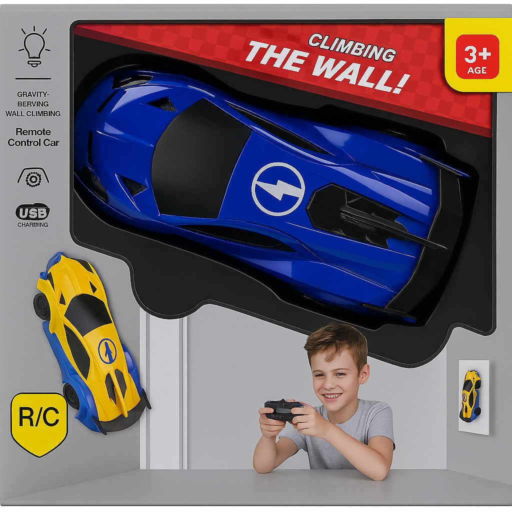 🚘 Carrito trepa paredes 🤩