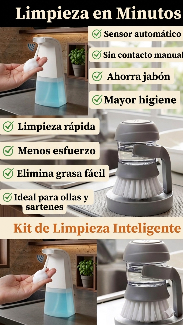 KIT DE LIMPIEZA INTELIGENTE