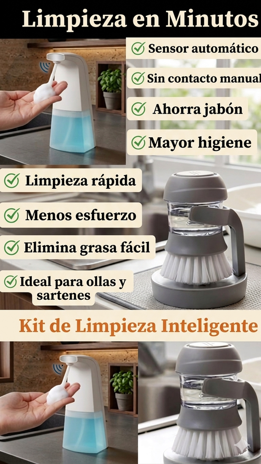 KIT DE LIMPIEZA INTELIGENTE
