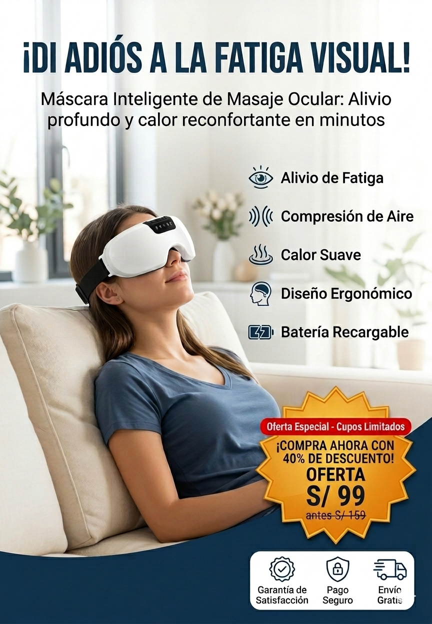 MASAJEADOR INTELIGENTE DE OJOS
