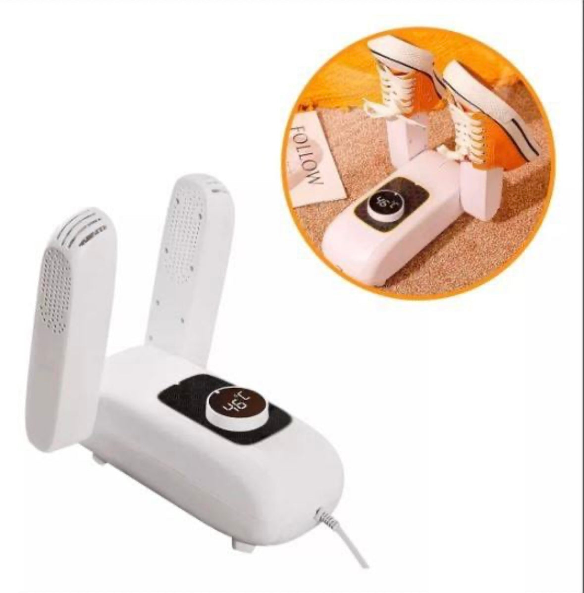 secador electrico de zapatillas