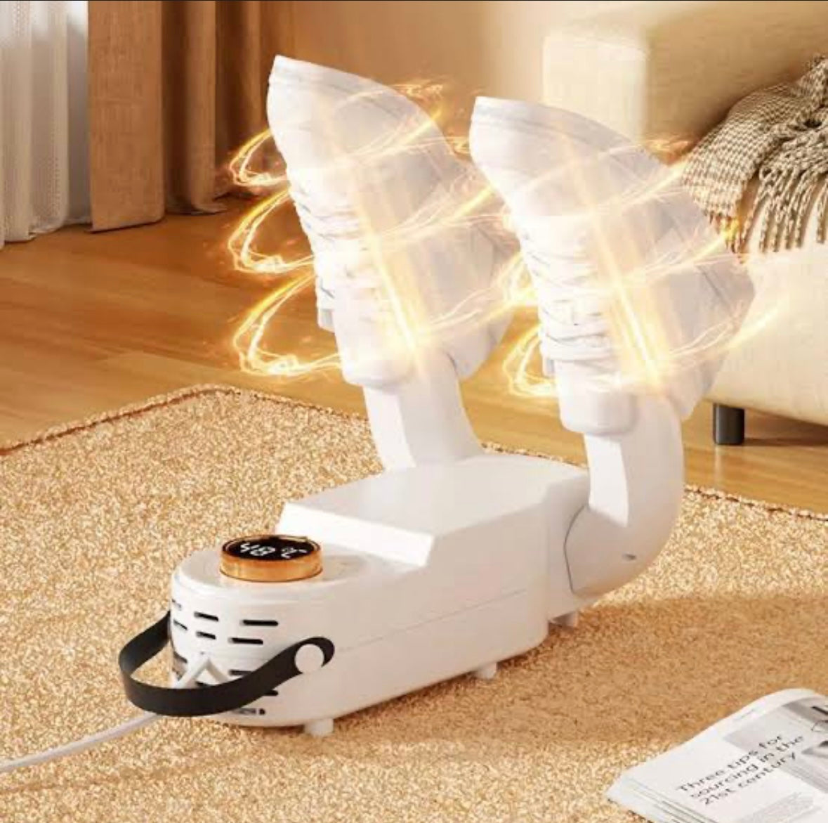 secador electrico de zapatillas