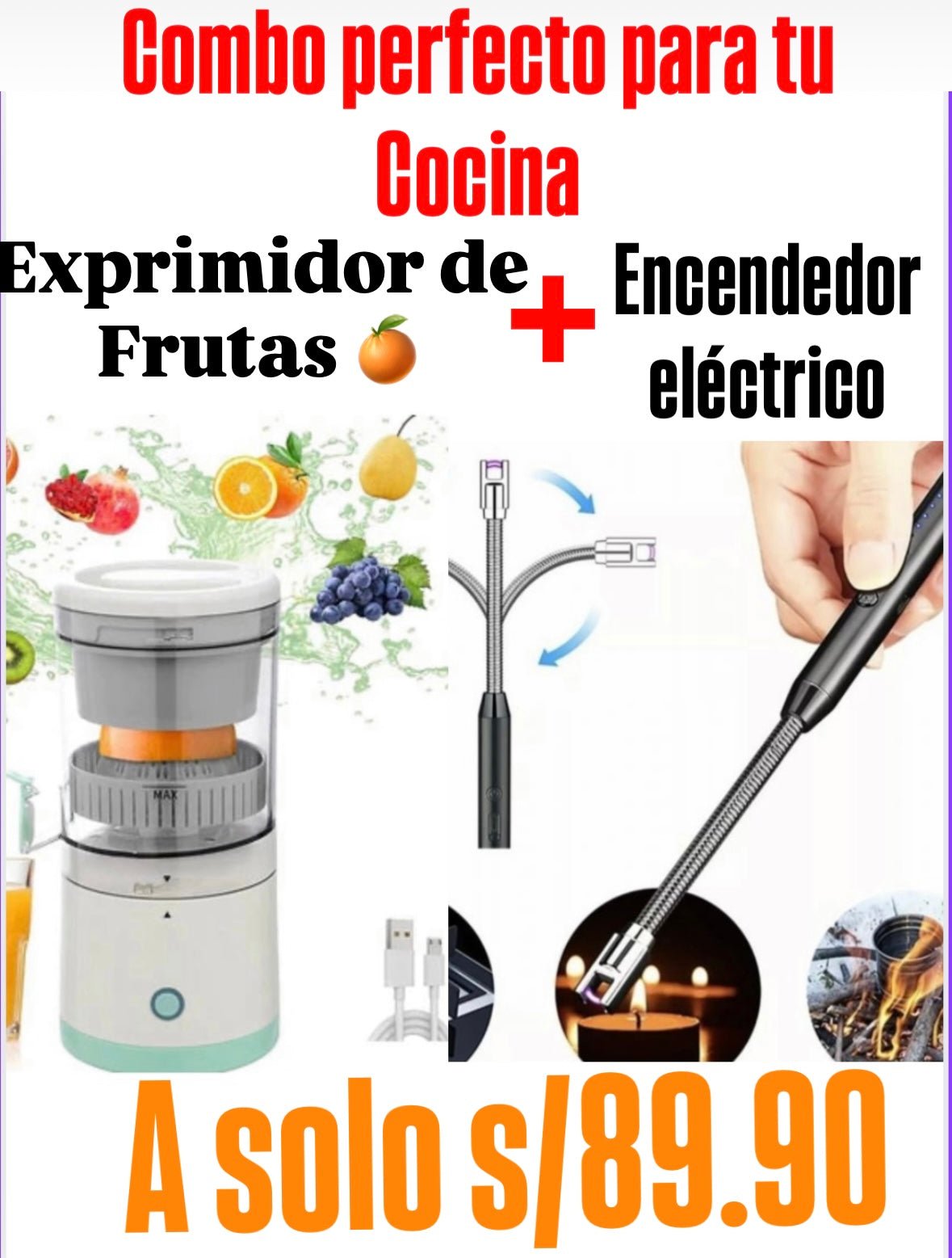 EXPRIMIDOR UNIVERSAL DE FRUTAS 🍊