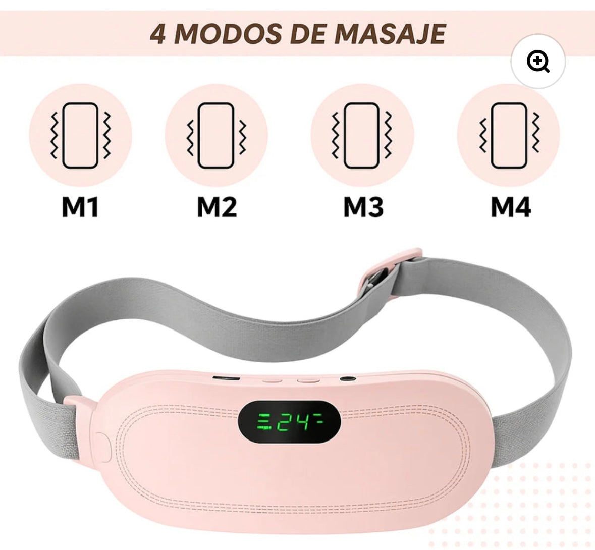 CINTURON TERMICO PARA COLICOS MESTRUALES