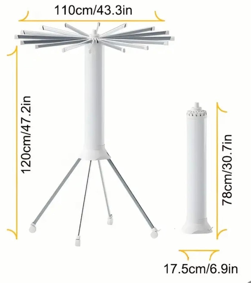 TENDEDERO DE ROPA CON TRIPODE