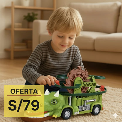 🚚 Camión Dino Pista 🦖