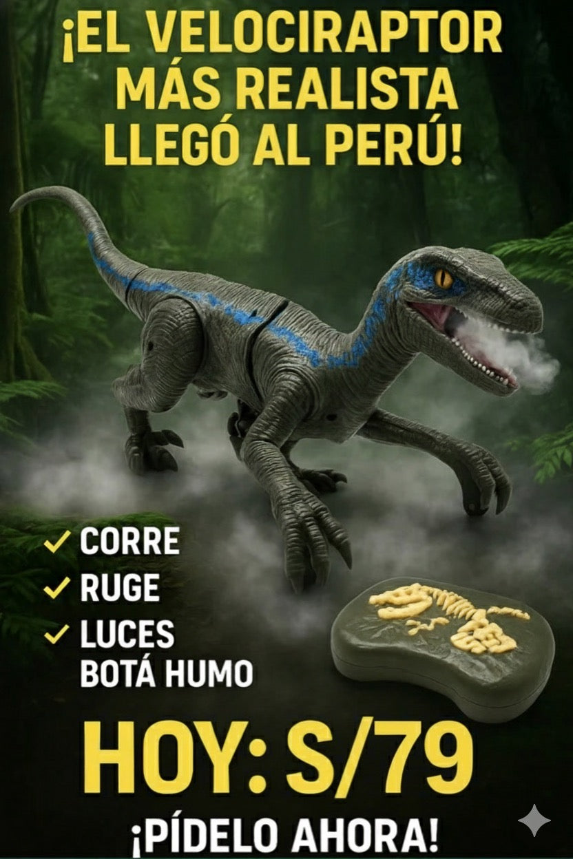 Velociraptor Realista! 🦖